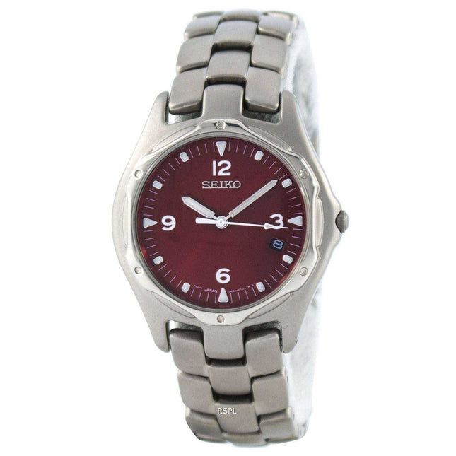 Seiko Titanium Quartz SLC043 SLC043P1 SLC043P Men's Watch