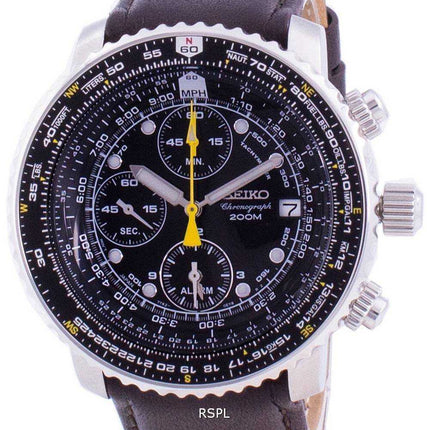 Seiko Pilot's Flight SNA411P1-VAR-LS11 Quartz Chronograph 200M Men's Watch