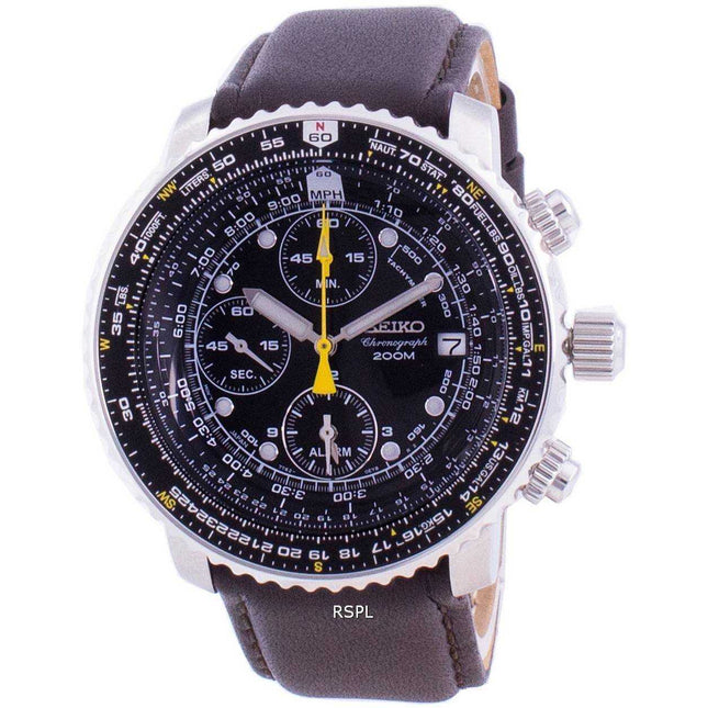 Seiko Pilot's Flight SNA411P1-VAR-LS11 Quartz Chronograph 200M Men's Watch
