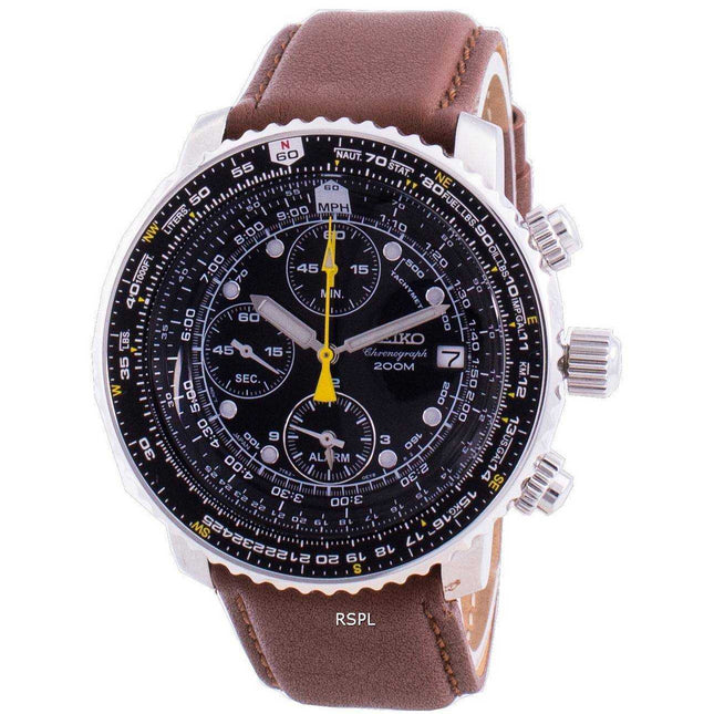 Seiko Pilot's Flight SNA411P1-VAR-LS12 Quartz Chronograph 200M Men's Watch