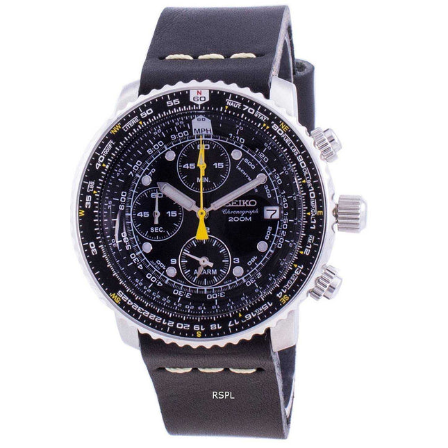 Seiko Pilot's Flight SNA411P1-VAR-LS14 Quartz Chronograph 200M Men's Watch