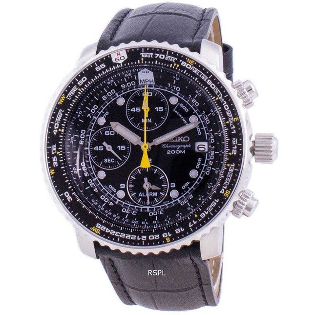 Seiko Pilot's Flight SNA411P1-VAR-LS6 Quartz Chronograph 200M Men's Watch