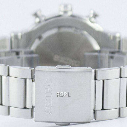 Seiko Quartz Chronograph Alarm SNAA43 SNAA43P1 SNAA43P Men's Watch