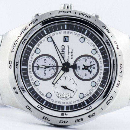 Seiko Quartz Chronograph Alarm SNAA81 SNAA81P1 SNAA81P Men's Watch