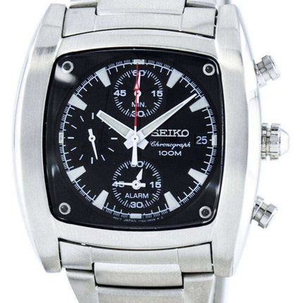 Seiko Quartz Chronograph Alarm SNAA97 SNAA97P1 SNAA97P Men's Watch