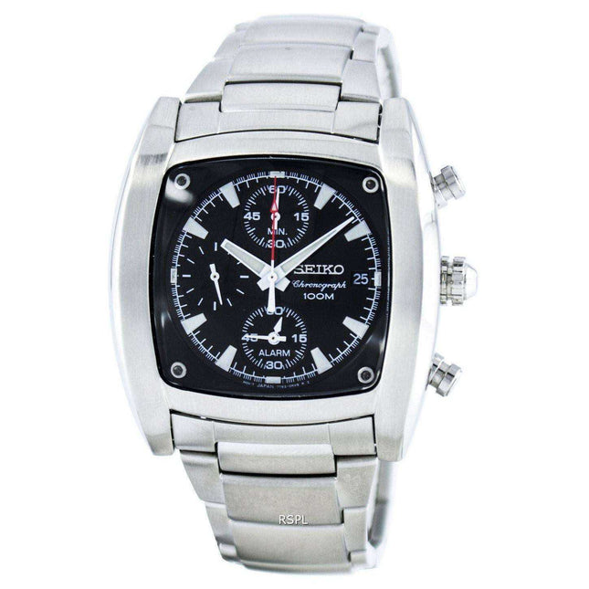 Seiko Quartz Chronograph Alarm SNAA97 SNAA97P1 SNAA97P Men's Watch