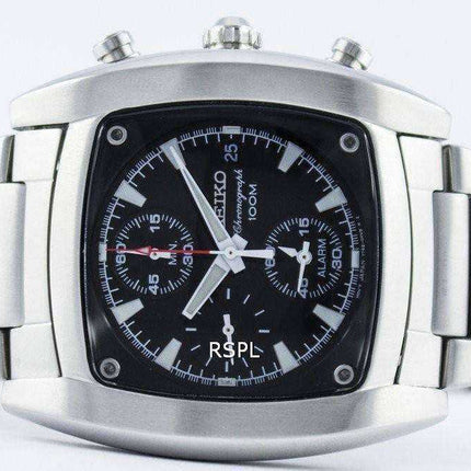 Seiko Quartz Chronograph Alarm SNAA97 SNAA97P1 SNAA97P Men's Watch
