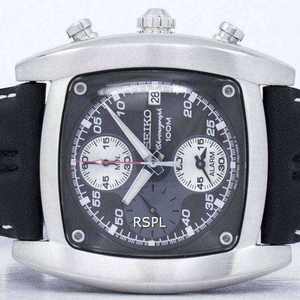 Seiko Chronograph Alarm Quartz SNAB03 SNAB03P1 SNAB03P Men's Watch
