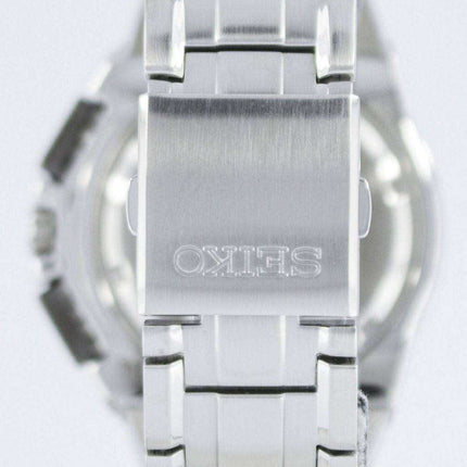 Seiko Quartz Chronograph Alarm SNAB07 SNAB07P1 SNAB07P Men's Watch