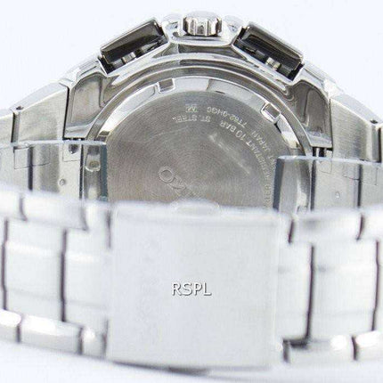 Seiko Quartz Chronograph Alarm SNAB07 SNAB07P1 SNAB07P Men's Watch