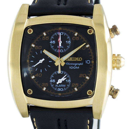 Seiko Chronograph Quartz Alarm SNAB48 SNAB48P1 SNAB48P Men's Watch