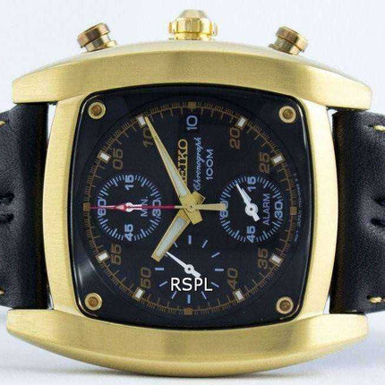 Seiko Chronograph Quartz Alarm SNAB48 SNAB48P1 SNAB48P Men's Watch