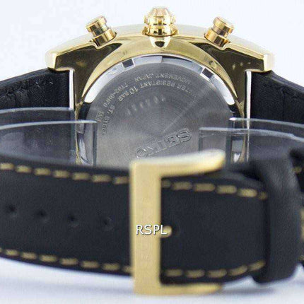 Seiko Chronograph Quartz Alarm SNAB48 SNAB48P1 SNAB48P Men's Watch