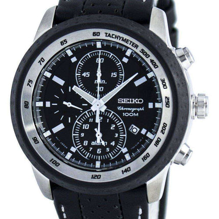 Seiko Chronograph Quartz Alarm Tachymeter SNAB55 SNAB55P1 SNAB55P Men's Watch