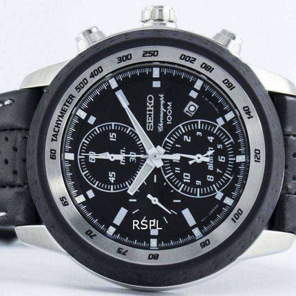 Seiko Chronograph Quartz Alarm Tachymeter SNAB55 SNAB55P1 SNAB55P Men's Watch