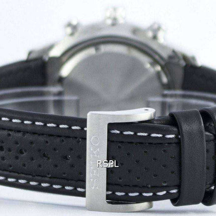 Seiko Chronograph Quartz Alarm Tachymeter SNAB55 SNAB55P1 SNAB55P Men's Watch