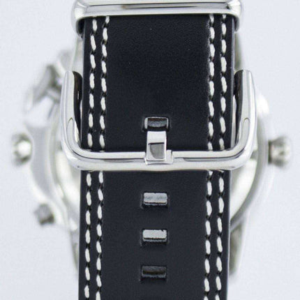 Seiko Pilot Chronograph Quartz Alarm SNAB73 SNAB73P1 SNAB73P Men's Watch