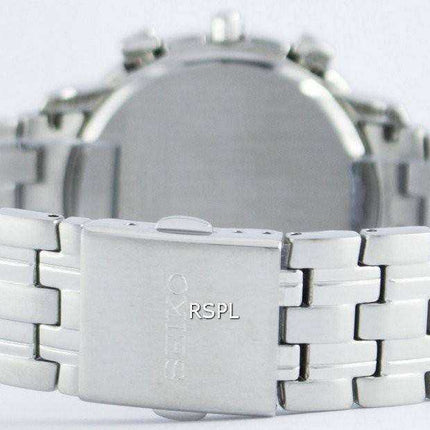 Seiko Chronograph Quartz Alarm SNAB75 SNAB75P1 SNAB75P Men's Watch