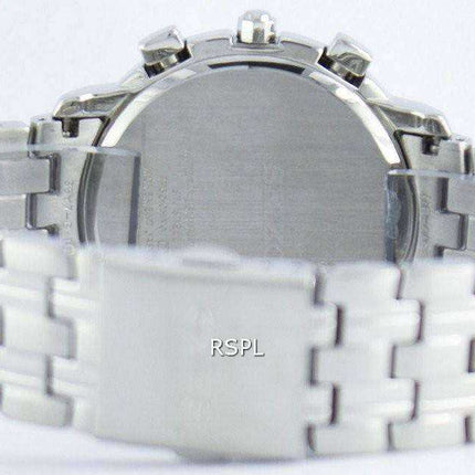 Seiko Chronograph Quartz Alarm SNAB75 SNAB75P1 SNAB75P Men's Watch