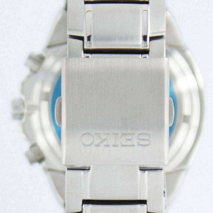 Seiko Titanium Chronograph Quartz Alarm Tachymeter SNAB89 SNAB89P1 SNAB89P Men's Watch