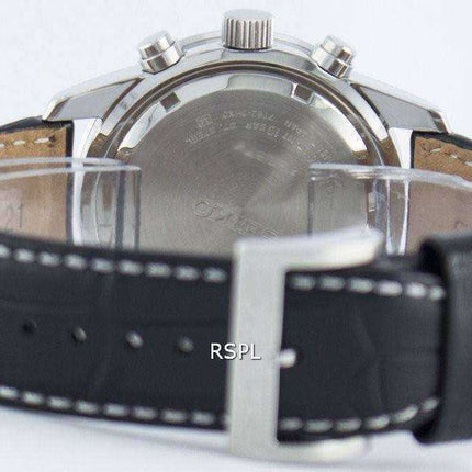 Seiko Quartz Alarm Chronograph Tachymeter SNAC13 SNAC13P1 SNAC13P Men's Watch