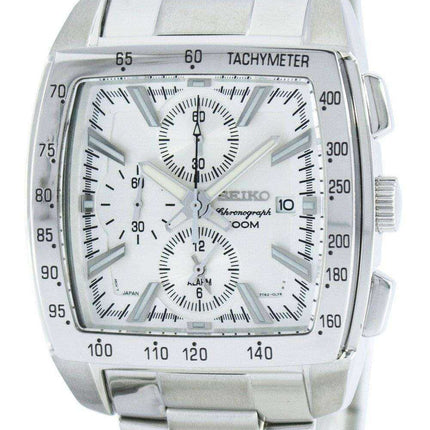 Seiko Quartz Alarm Chronograph Tachymeter SNAC23 SNAC23P1 SNAC23P Men's Watch