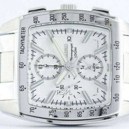 Seiko Quartz Alarm Chronograph Tachymeter SNAC23 SNAC23P1 SNAC23P Men's Watch