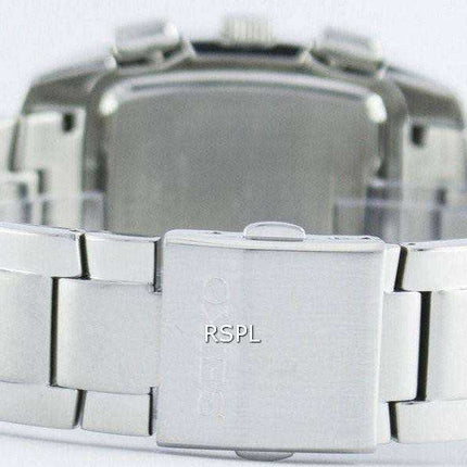 Seiko Quartz Alarm Chronograph Tachymeter SNAC23 SNAC23P1 SNAC23P Men's Watch