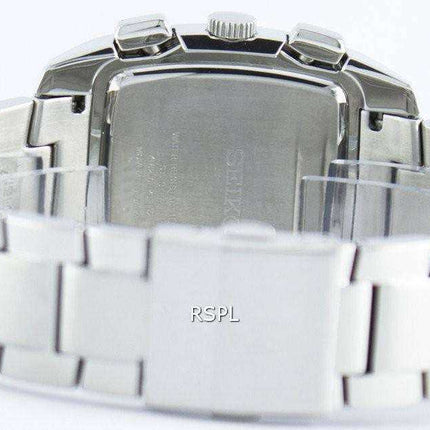 Seiko Quartz Alarm Chronograph Tachymeter SNAC23 SNAC23P1 SNAC23P Men's Watch