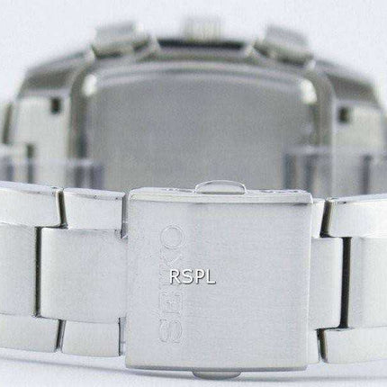Seiko Quartz Alarm Chronograph Tachymeter SNAC25 SNAC25P1 SNAC25P Men's Watch