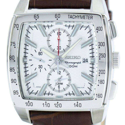 Seiko Quartz Alarm Chronograph Tachymeter SNAC27 SNAC27P1 SNAC27P Men's Watch