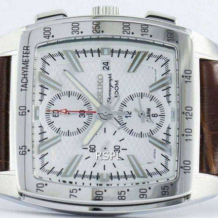 Seiko Quartz Alarm Chronograph Tachymeter SNAC27 SNAC27P1 SNAC27P Men's Watch