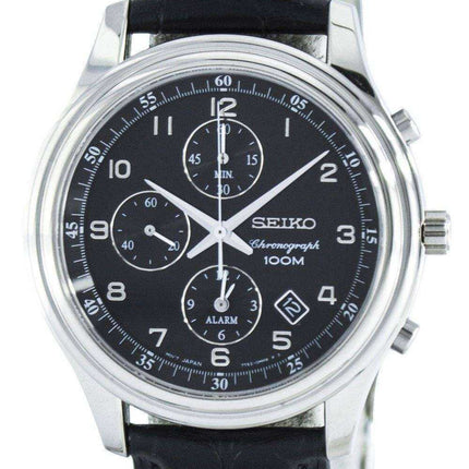 Seiko Quartz Alarm Chronograph SNAC79 SNAC79P1 SNAC79P Men's Watch