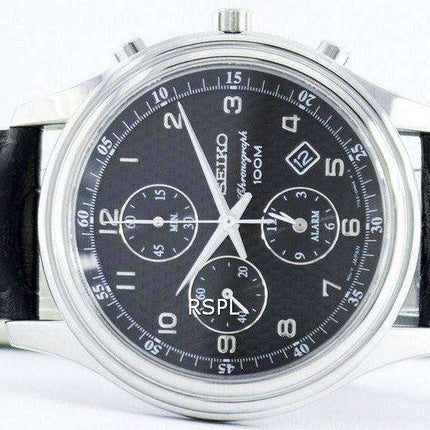 Seiko Quartz Alarm Chronograph SNAC79 SNAC79P1 SNAC79P Men's Watch