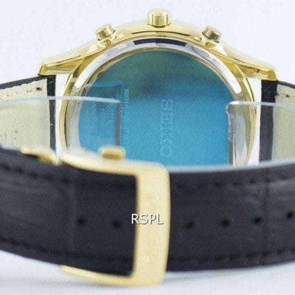Seiko Quartz Alarm Chronograph SNAC80 SNAC80P1 SNAC80P Men's Watch