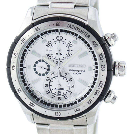 Seiko Quartz Alarm Chronograph Tachymeter SNAC83 SNAC83P1 SNAC83P Men's Watch