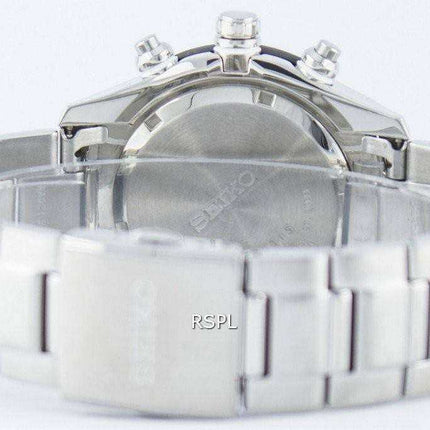 Seiko Quartz Alarm Chronograph Tachymeter SNAC89 SNAC89P1 SNAC89P Men's Watch