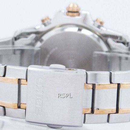 Seiko Chronograph Alarm Quartz SNAE08 SNAE08P1 SNAE08P Men's Watch