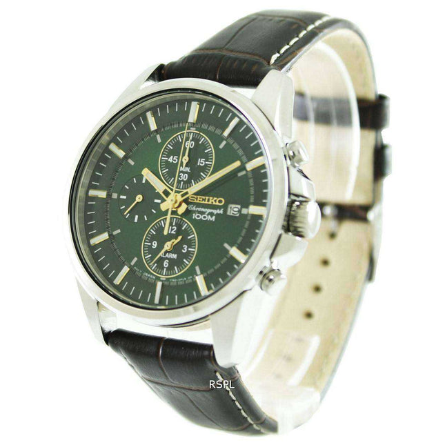 Seiko Chronograph SNAF09P1 SNAF09P Mens Watch
