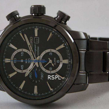 Seiko Chronograph 100M Alarm SNAF49P1 Mens Watch
