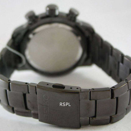 Seiko Chronograph 100M Alarm SNAF49P1 Mens Watch
