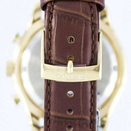 Seiko Chronograph Quartz Alarm SNAF72 SNAF72P1 SNAF72P Men's Watch