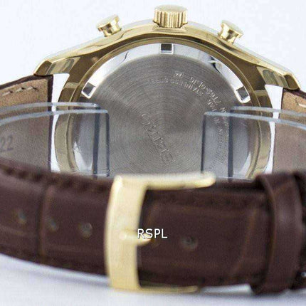 Seiko Chronograph Quartz Alarm SNAF72 SNAF72P1 SNAF72P Men's Watch