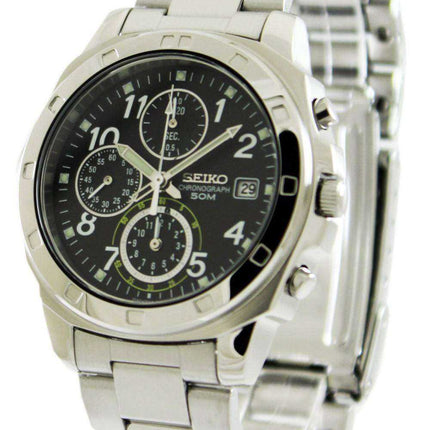 Seiko Chronograph SND195P1 SND195P SND195 Mens Watch