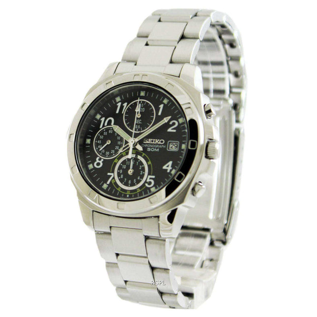 Seiko Chronograph SND195P1 SND195P SND195 Mens Watch