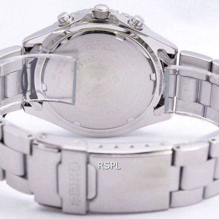 Seiko Chronograph Sliding Rule Pilots Flightmaster Mens Watch SND253P1