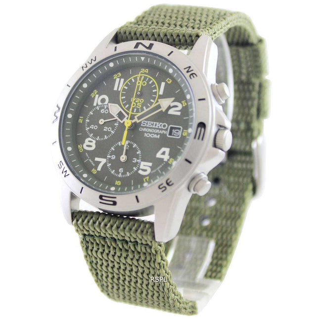 Seiko Quartz Chronograph SND377P2 Mens Watch
