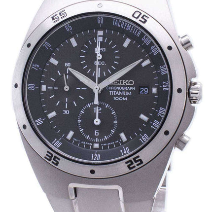 Seiko Mens Titanium Chronograph Watch SND419P1 SND419P
