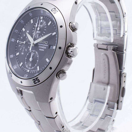 Seiko Mens Titanium Chronograph Watch SND419P1 SND419P