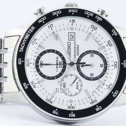 Seiko Quartz Chronograph Tachymeter SND717 SND717P1 SND717P Men's Watch